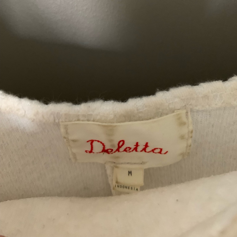 Anthropologie Sweater White - Medium - Picture 6 of 6